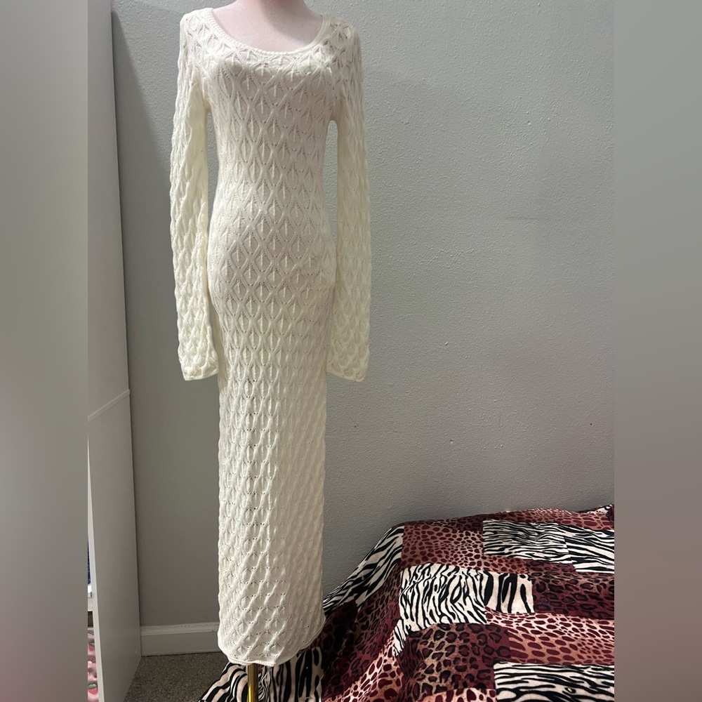 Olive & Oak Ivory Textured Sweater